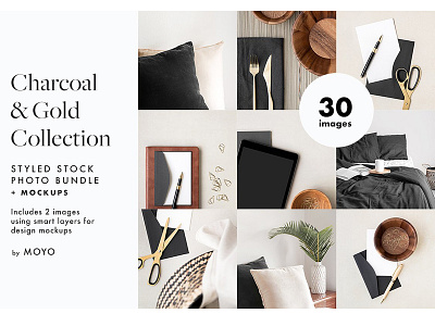 Charcoal & Gold Stock Photo Bundle bundle charcoal gold gold collection gold stock photo mockup bundle mockups photo bundle stock images stock photo bundle stock photos styled stock photo