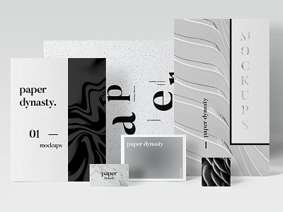 Paper Dynasty-Branding Mockups branding branding mockups business card business card mockup clean mockups paper mockups stationary mockups