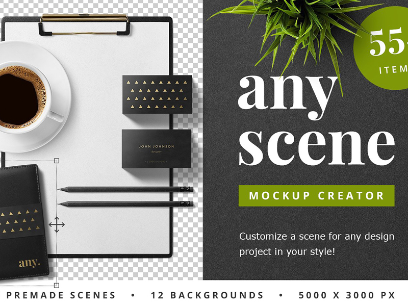 Download Any Scene Mockup Creator by Mockup5 on Dribbble