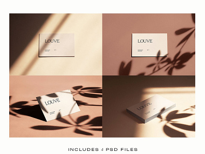 Louve – Stationary Mockups Set I business card business card mockup card mockup mockup paper mockup presentation print mockup printable stationary stationary mockup stationary mockups template