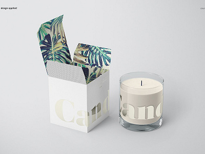 Candle Mockup Set v.1 box box mockup branding candle candle mockup candle mockups candles candlestick design glass mock up mockup mockup set mockups package packaging print printing psd template