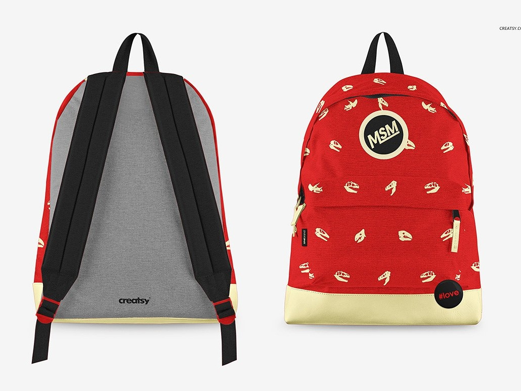 Download Backpack Mockup Set by Mockup5 on Dribbble