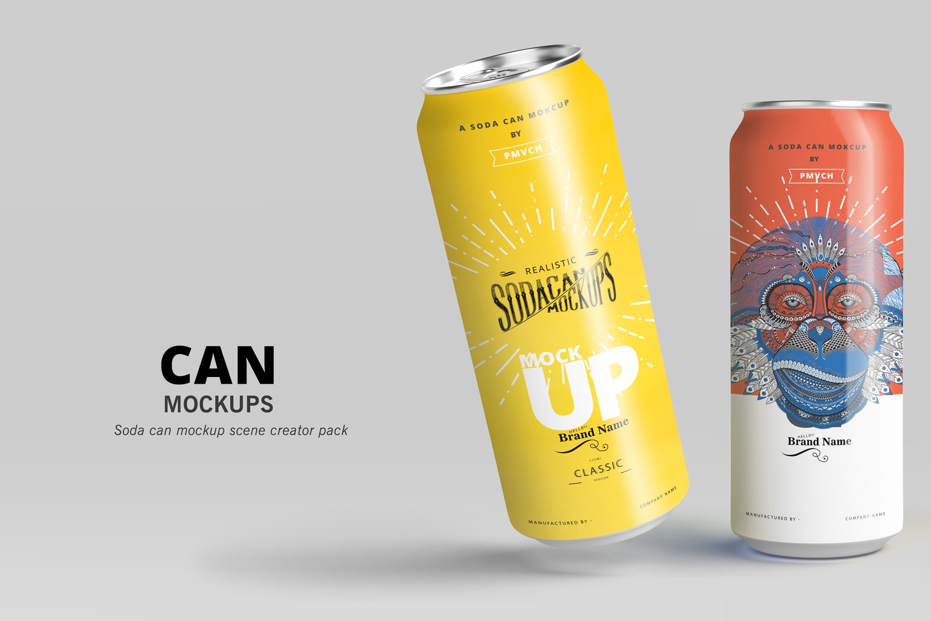 Download Can Mockups By Mockup5 On Dribbble Yellowimages Mockups