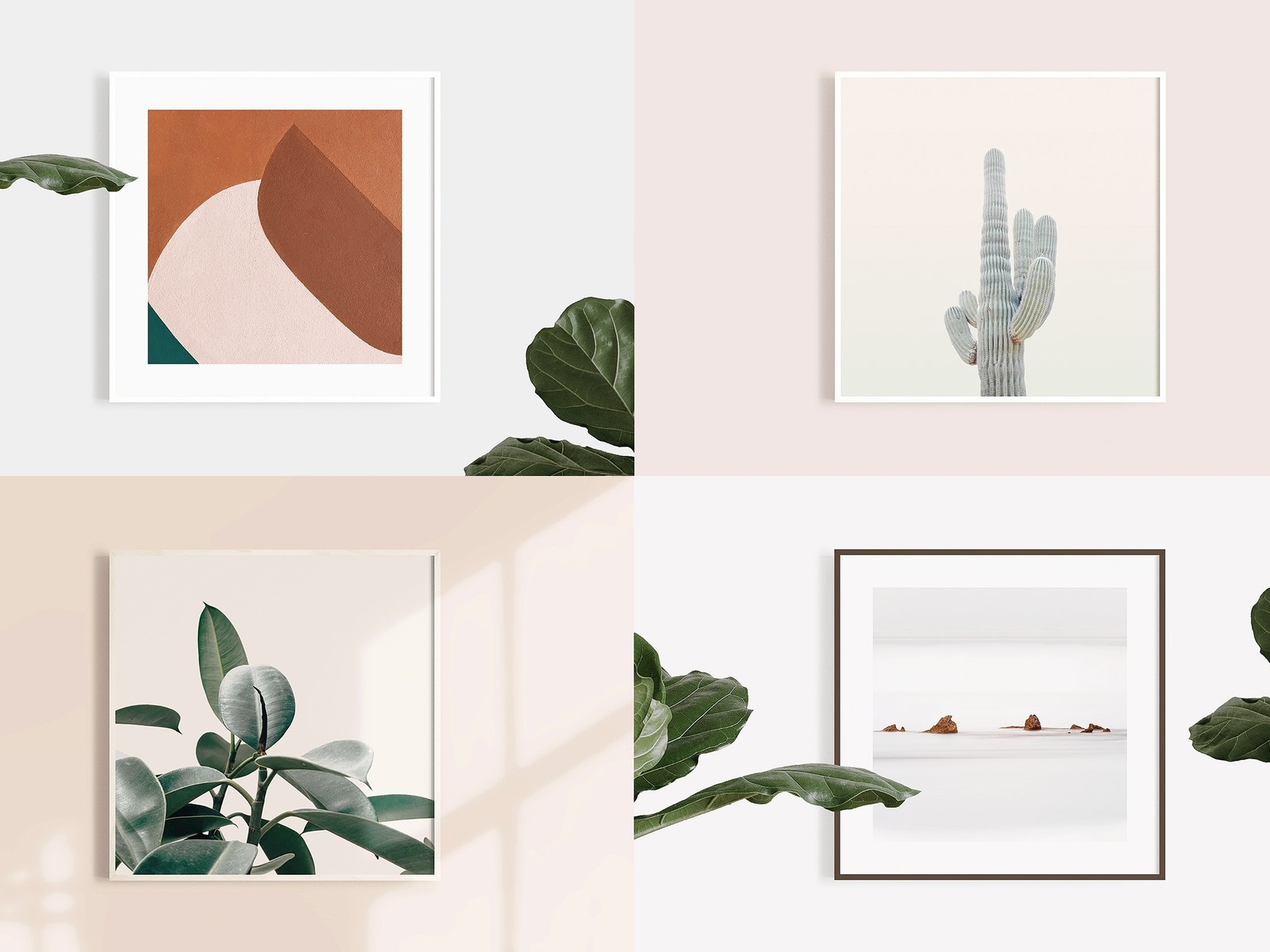 Download Square Frame Mockup Kit by Mockup5 on Dribbble