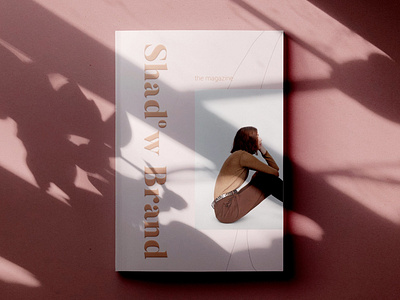 Shadow Brand - Magazine Mockups brand brand identity branding design feminine flat lay flat lay scene identity luxury magazine mockups magazines mock up mockup mockups print realistic scene creator shadow brand shadows template