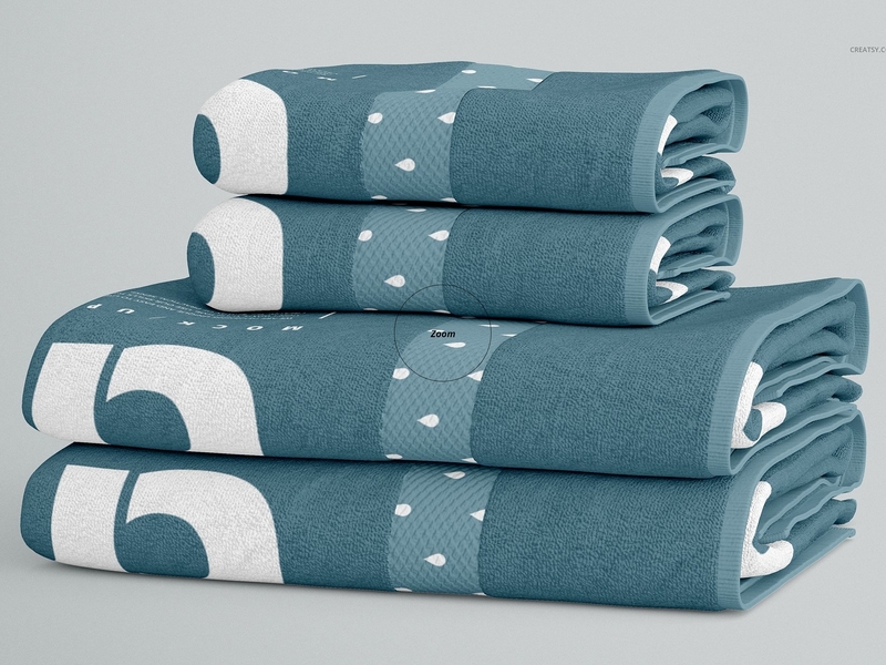 Bath Towel Mockup Set by Mockup5 | Dribbble | Dribbble
