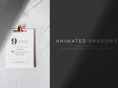 Animated shadows overlays + Bonus animated animated mockup animated mockups animated shadows animated shadows overlays animation branding cinemagraph design mock up mockup mockup set mockups presentation template print scene creator stationery scene mockup template video wedding invitation