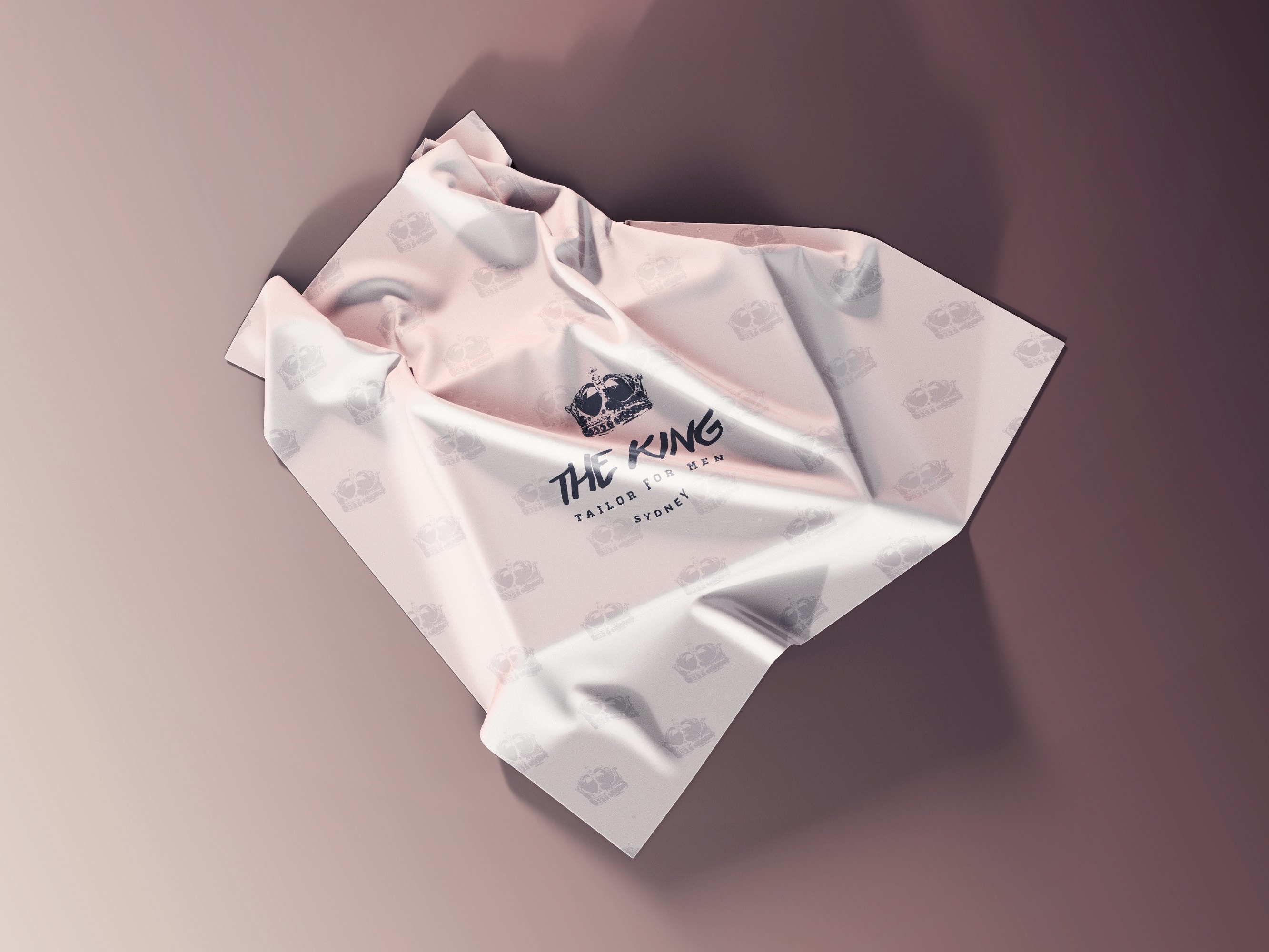 Download Covered Box with Fabric Logo Mock-up by Mockup5 on Dribbble