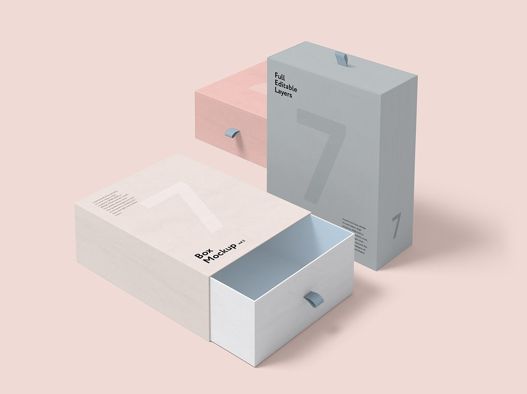 Download Box Mockup by Mockup5 on Dribbble