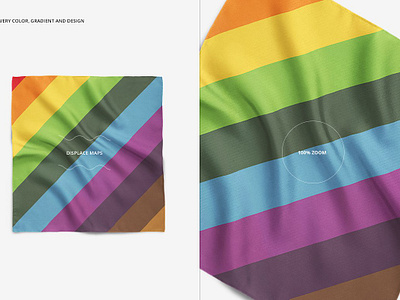 Download Satin Scarf Mockup Set By Mockup5 On Dribbble