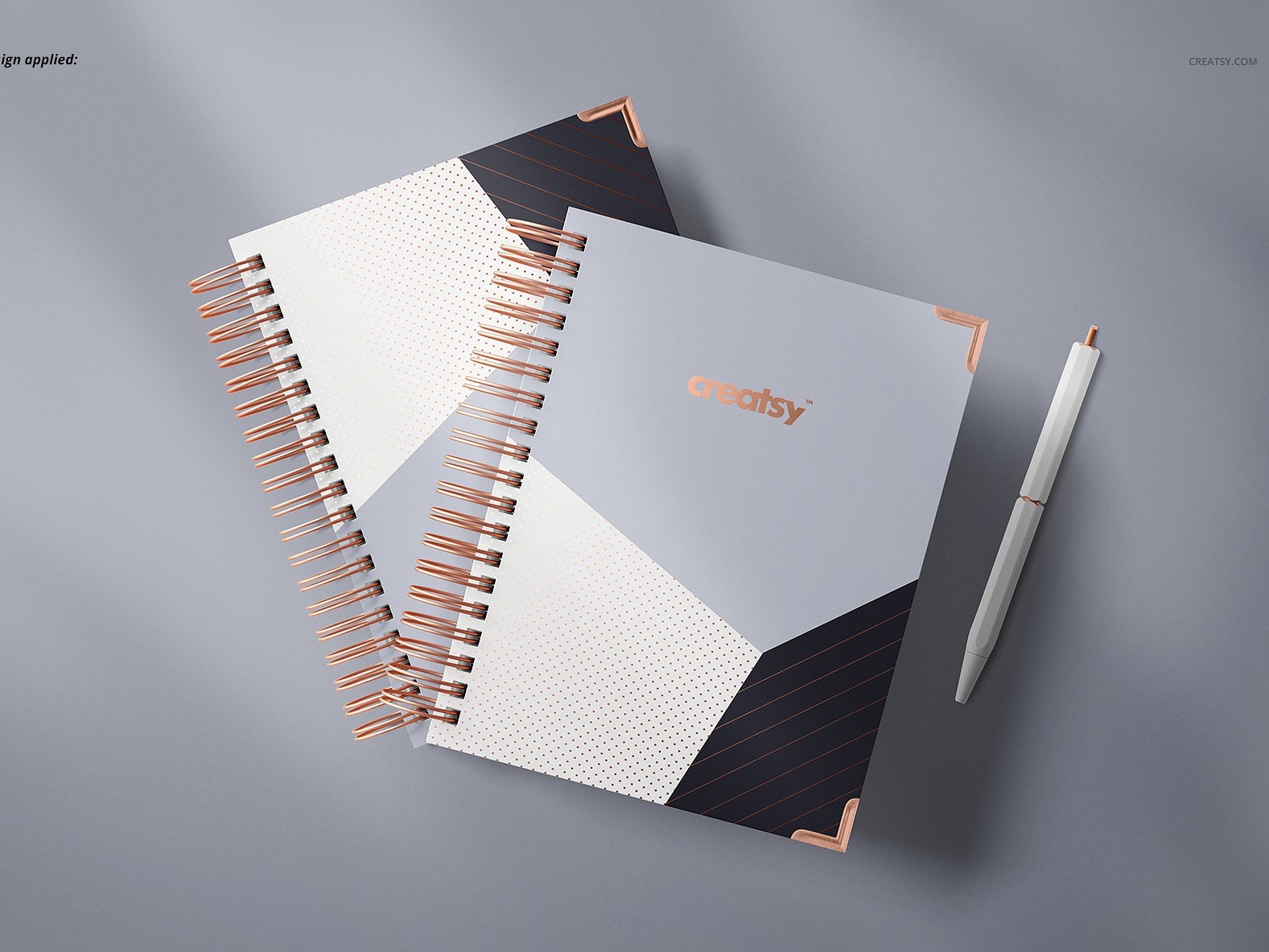 Download Wire Bound Book Mockup - Free Download Mockup