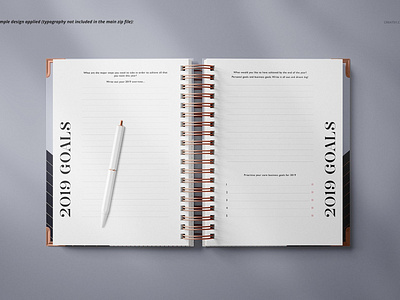 Download Notebook Mockup Set By Mockup5 On Dribbble