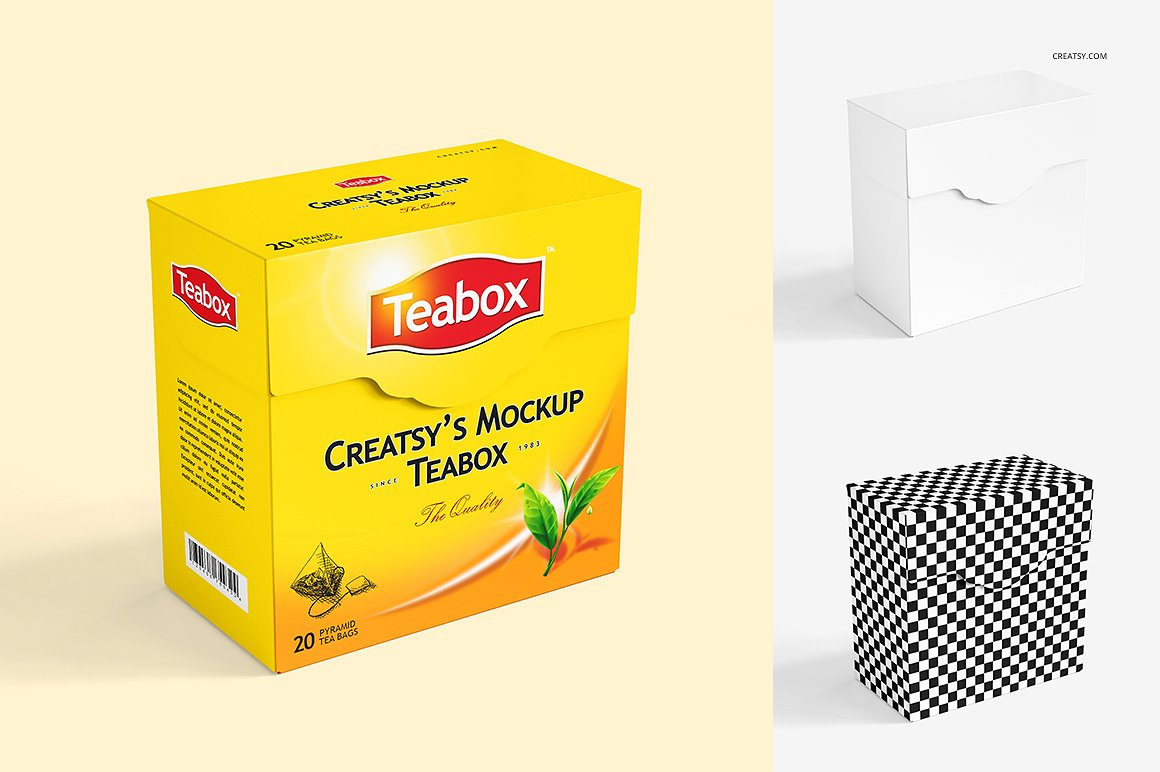 Download Tea Box Mockup Set 2 by Mockup5 on Dribbble