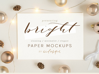 Christmas Stationery Styled Mockups bright christmas christmas ball christmas mockups christmas stationery christmas stationery mockups christmas styled mockups clean clear elegant gold light minimal minimalism minimalist paper paper mockups psd stunning styled mockups