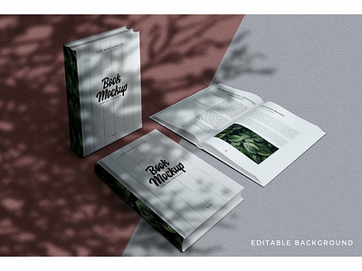 Download Book Mockup Designs Themes Templates And Downloadable Graphic Elements On Dribbble PSD Mockup Templates