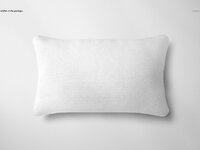 Piping Pillow Mockup 30x50cm by Mockup5 Piping Pillow Mockup 30x50cm by Mockup5
