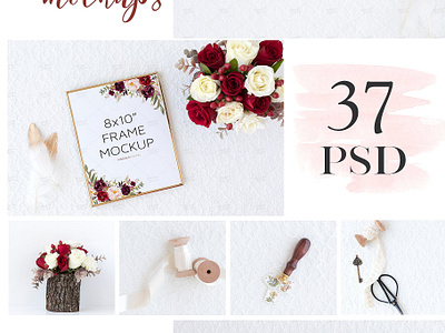 Download Wedding Mockup Bundle 400 By Mockup5 On Dribbble