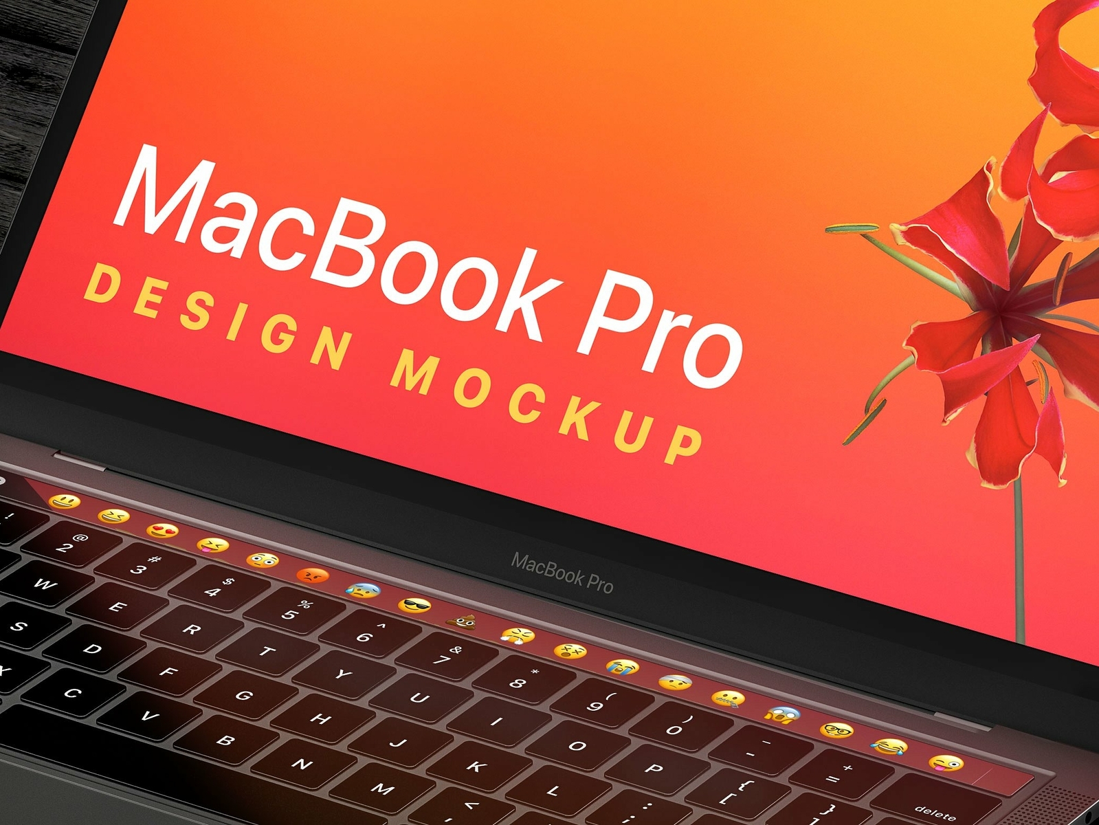 MacBook Pro/ iPhone XS Design Mockup