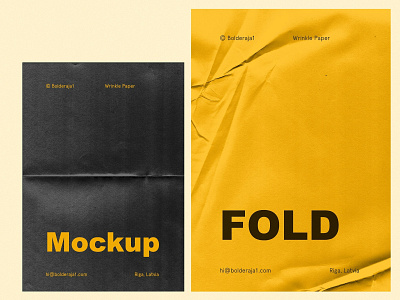 Fold - 6 Wrinkle Paper Mockup branding design fold fold mockup fold paper fold paper mockup fold paper mockups mock up mockup mockup set mockups paper paper mockup paper mockups print print design print template psd template wrinkle paper mockup