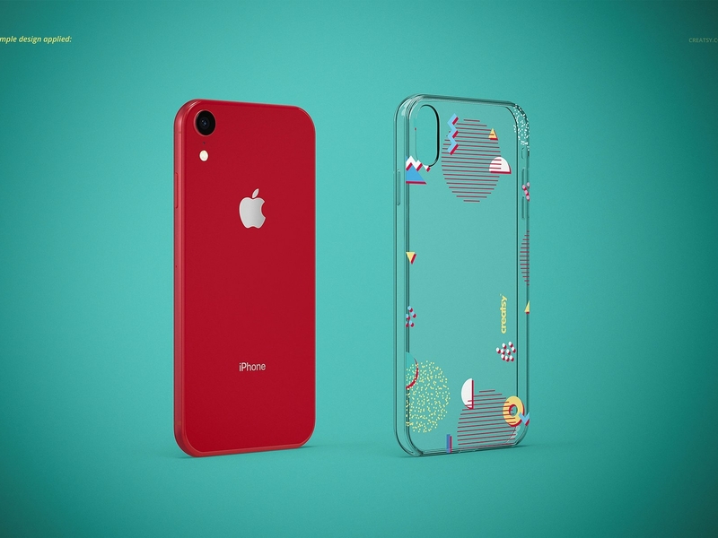 Download iPhone XR Clear Case Mockup Set by Mockup5 on Dribbble