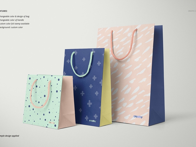 Download Paper Bags Mockup Set by Mockup5 on Dribbble