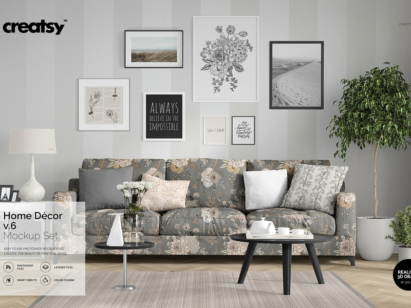 Home Decor Mockup V 6 By Mockup5 On Dribbble