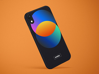 Download Iphone Xr Snap Case Mockup Matte By Mockup5 On Dribbble