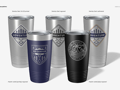 Download 20oz Stainless Steel Tumbler Mockup By Mockup5 On Dribbble