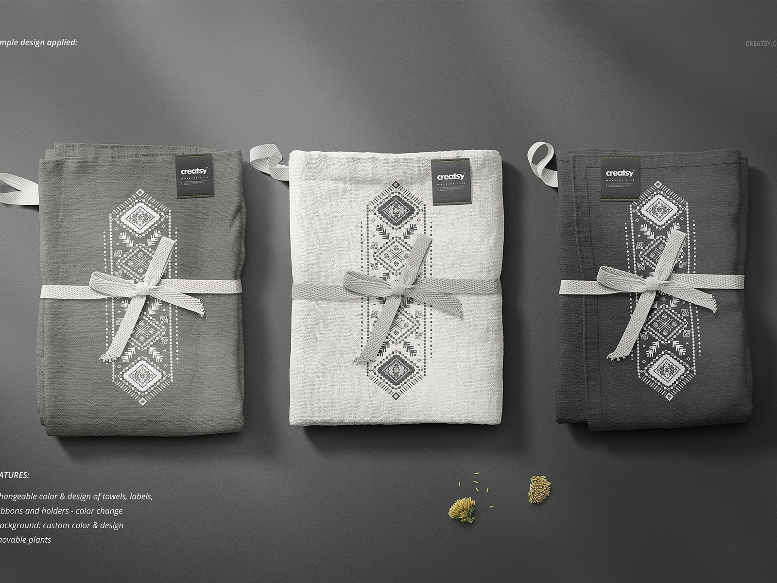 Download Kitchen Towels Mockup Set By Mockup5 On Dribbble