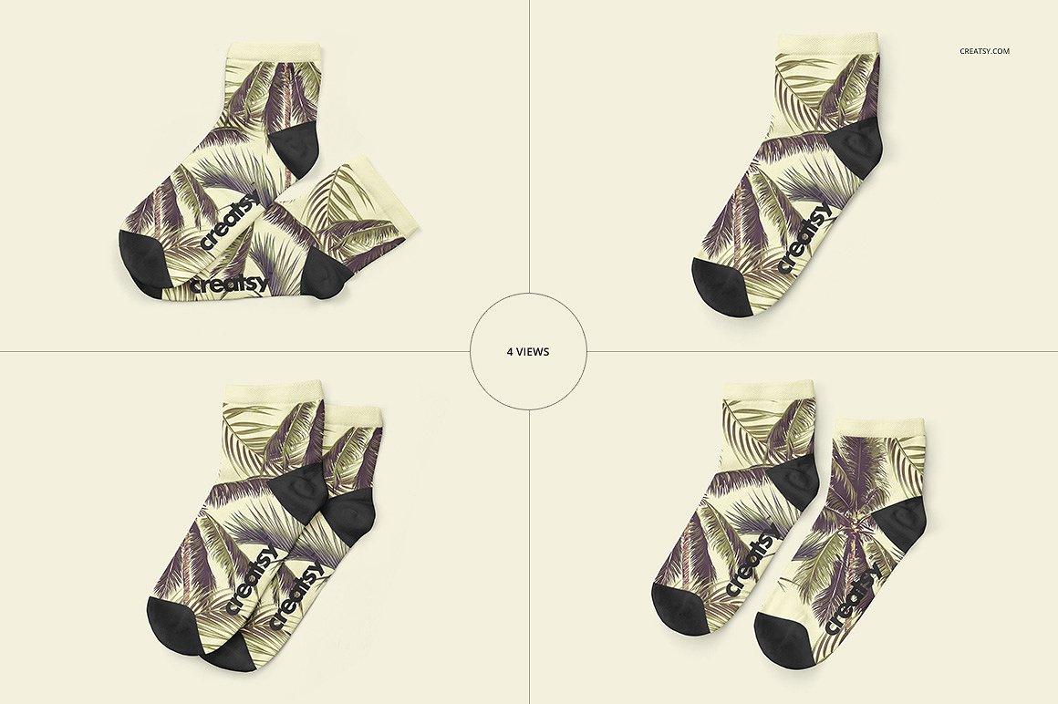Download Low Cut Socks Mockup Set By Mockup5 On Dribbble PSD Mockup Templates
