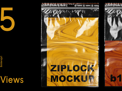 Download ZipLock Bag Mockup by Mockup5 on Dribbble