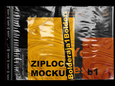 ZipLock Bag Mockup by Mockup5 on Dribbble