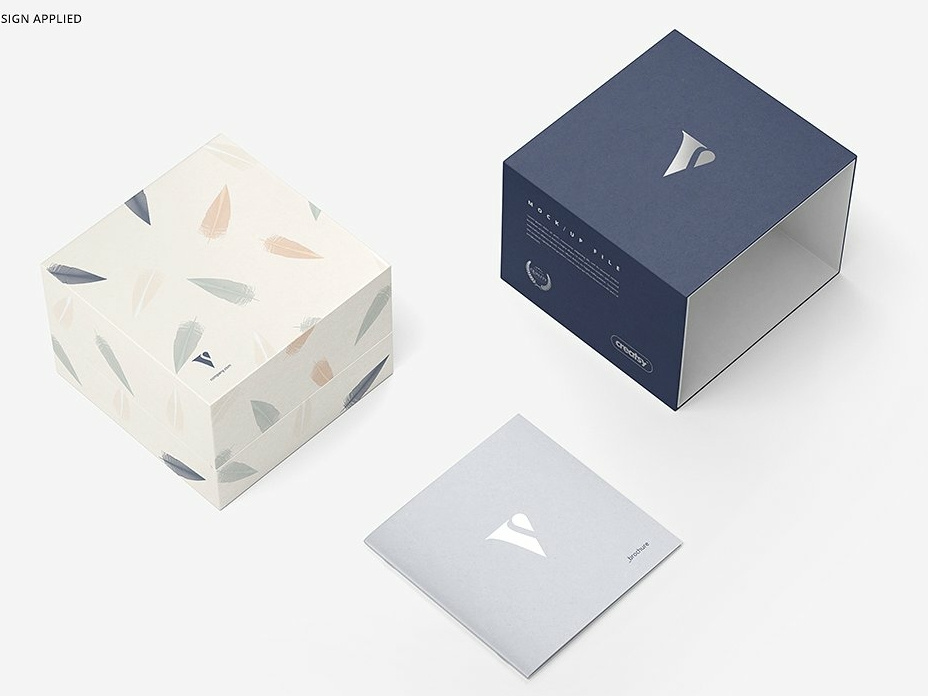 Slide Gift Box Mockup Set by Mockup5 on Dribbble