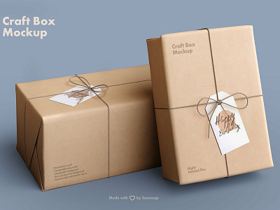 Craft Paper Giftbox Mockup box box mockup box mockups box package branding craft craft box mockup craft paper craft paper box craft paper mockup design gift box mock up mockup mockup set mockups paper paper box mockup paper mockup template