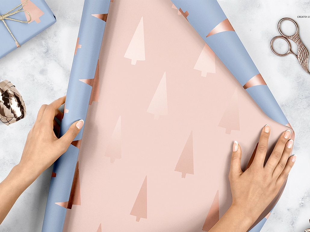 Download Gift Wrapping Paper Mockup Set by Mockup5 on Dribbble