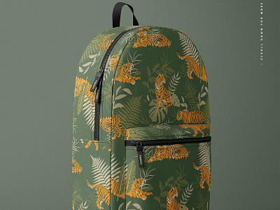 Download Polyester Backpack Mockup Set By Mockup5 On Dribbble