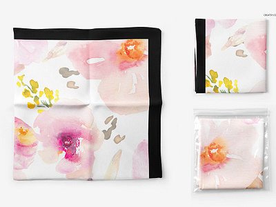 Download Silk Scarf Mockup Set By Mockup5 On Dribbble