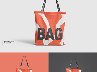 Download Tote Bag Mockup By Mockup5 On Dribbble