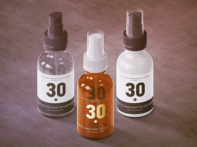 Download Free Spray Bottle Mockups Designs Themes Templates And Downloadable Graphic Elements On Dribbble PSD Mockup Template