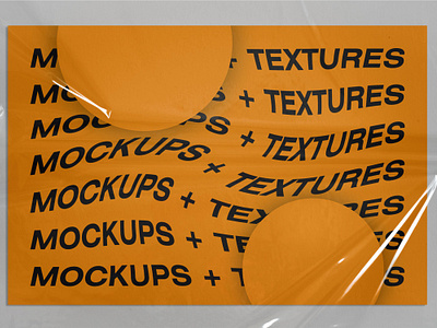 Download Plastic Wrap Mockups Textures By Mockup5 On Dribbble