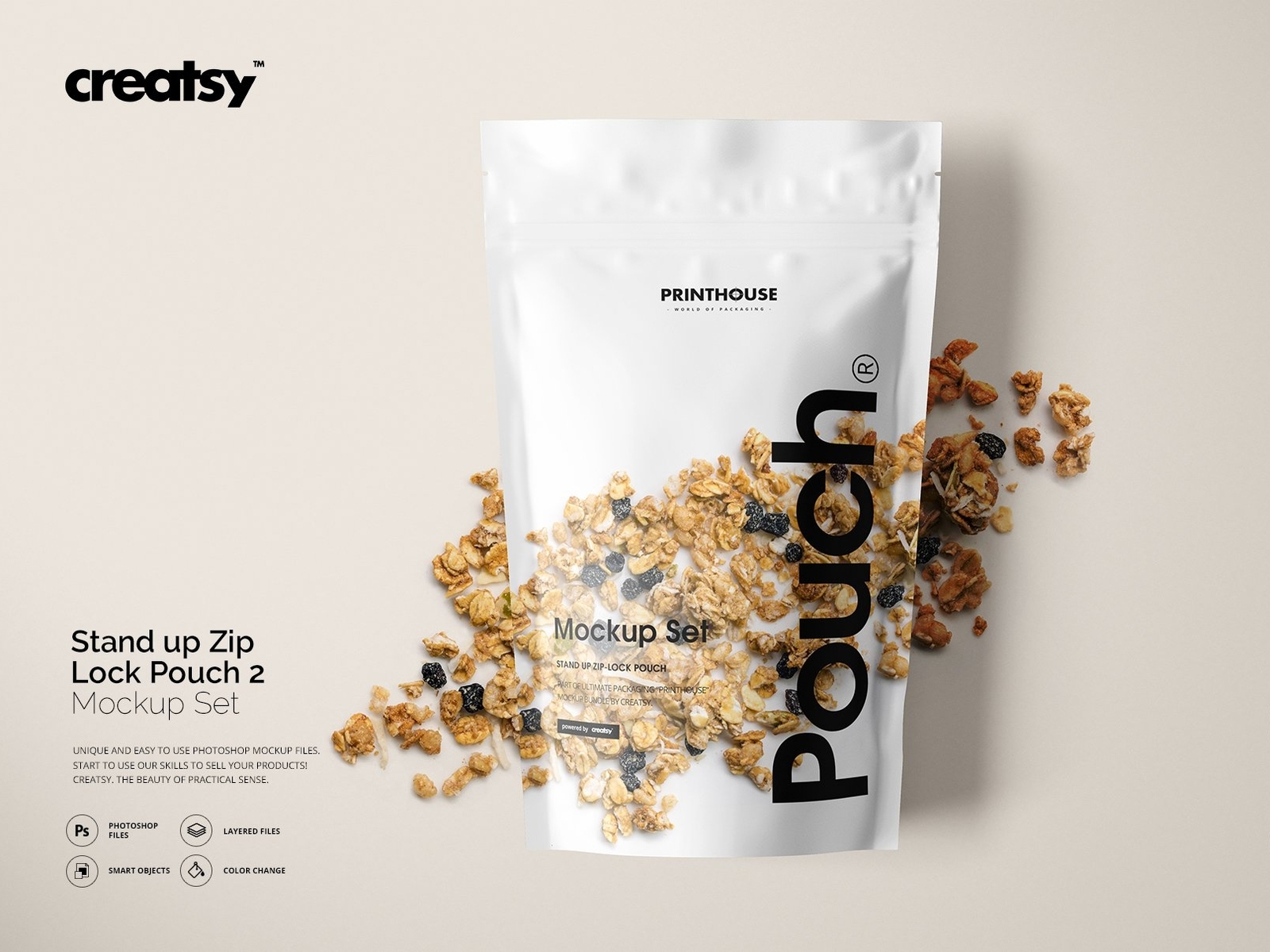 Download Stand Up Pouch 2 Mockup Set by Mockup5 on Dribbble