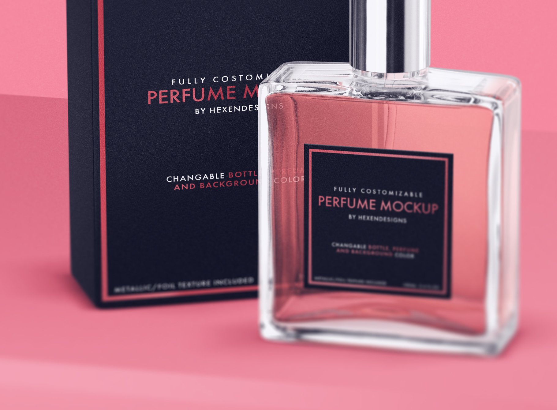 Download Perfume Mockup by Mockup5 on Dribbble
