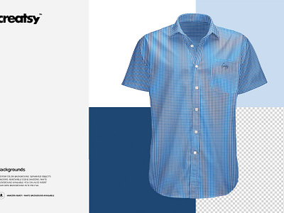 Download Short Sleeve Dress Shirt Mockup By Mockup5 On Dribbble