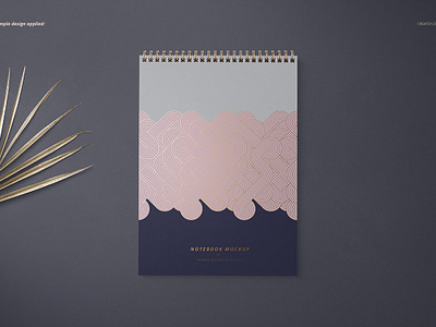 Download A4 Vertical Spiral Notebook Mockup by Mockup5 on Dribbble