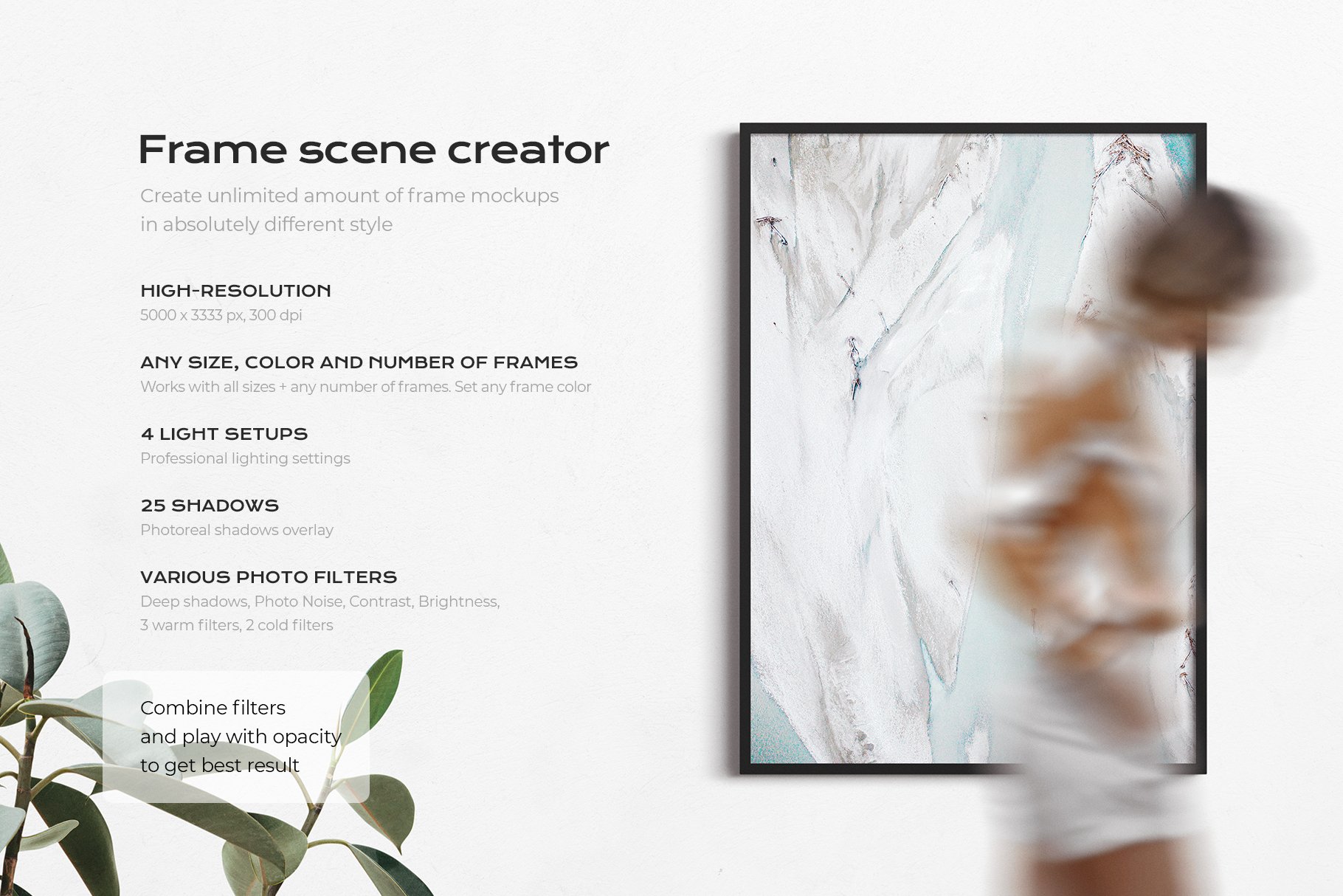 Download 200 Frame Canvas Mockup Bundle By Mockup5 On Dribbble PSD Mockup Templates