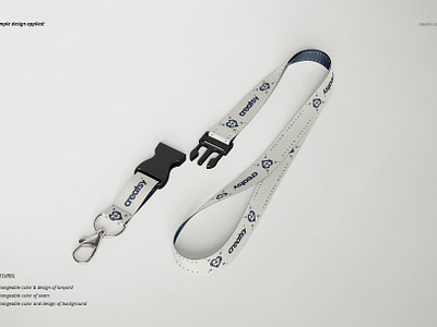 Download Lanyards 3d Mockup Set By Mockup5 On Dribbble