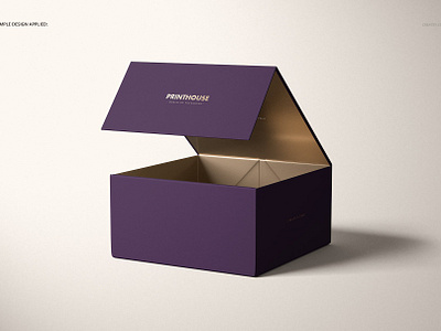 Download Magnetic Gift Box Mockup Set 02 By Mockup5 On Dribbble