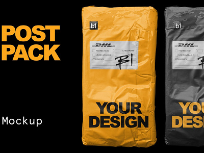 Post Pack Bag Mockup bag bag mockup branding design mock up mockup mockup set mockups package package mockup packaging packaging mockup post bag post mockup post pack post pack bag post pack mockup presentation print template