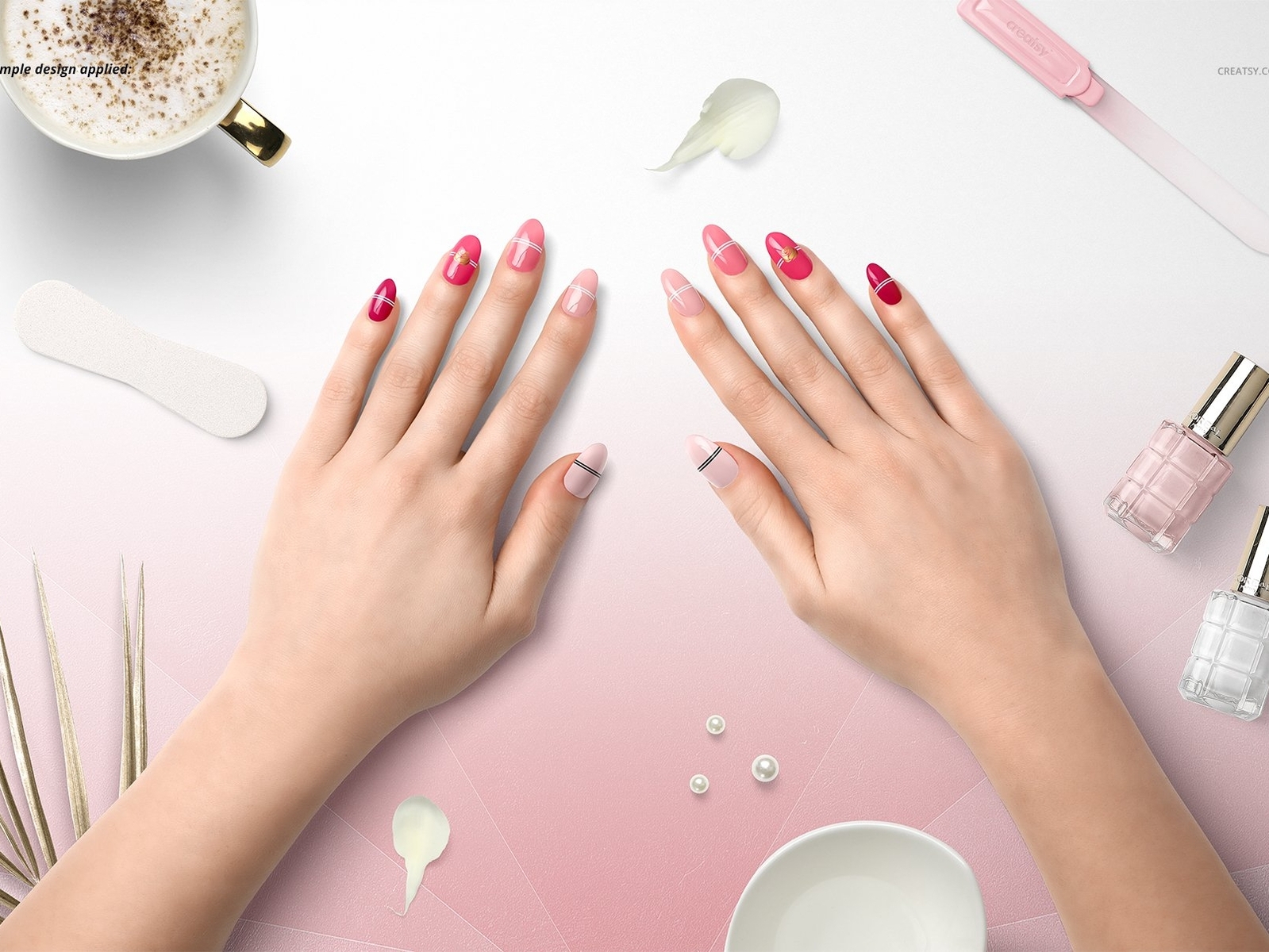 Download Nails Mockup Set By Mockup5 On Dribbble