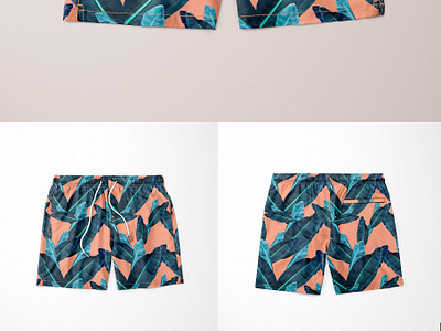 Download Men S Swim Trunks Mockup Set By Mockup5 On Dribbble